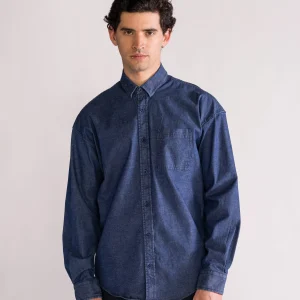 This Ain't Texas Camisa Regular, Azul Obscuro