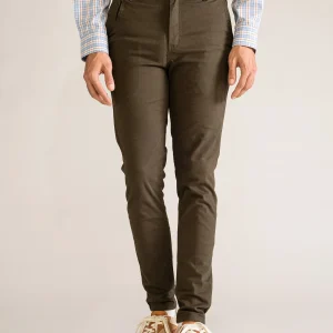 Classic Skinny Pants, Verde Olivo