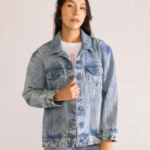 Classic Denim Jacket, Celeste