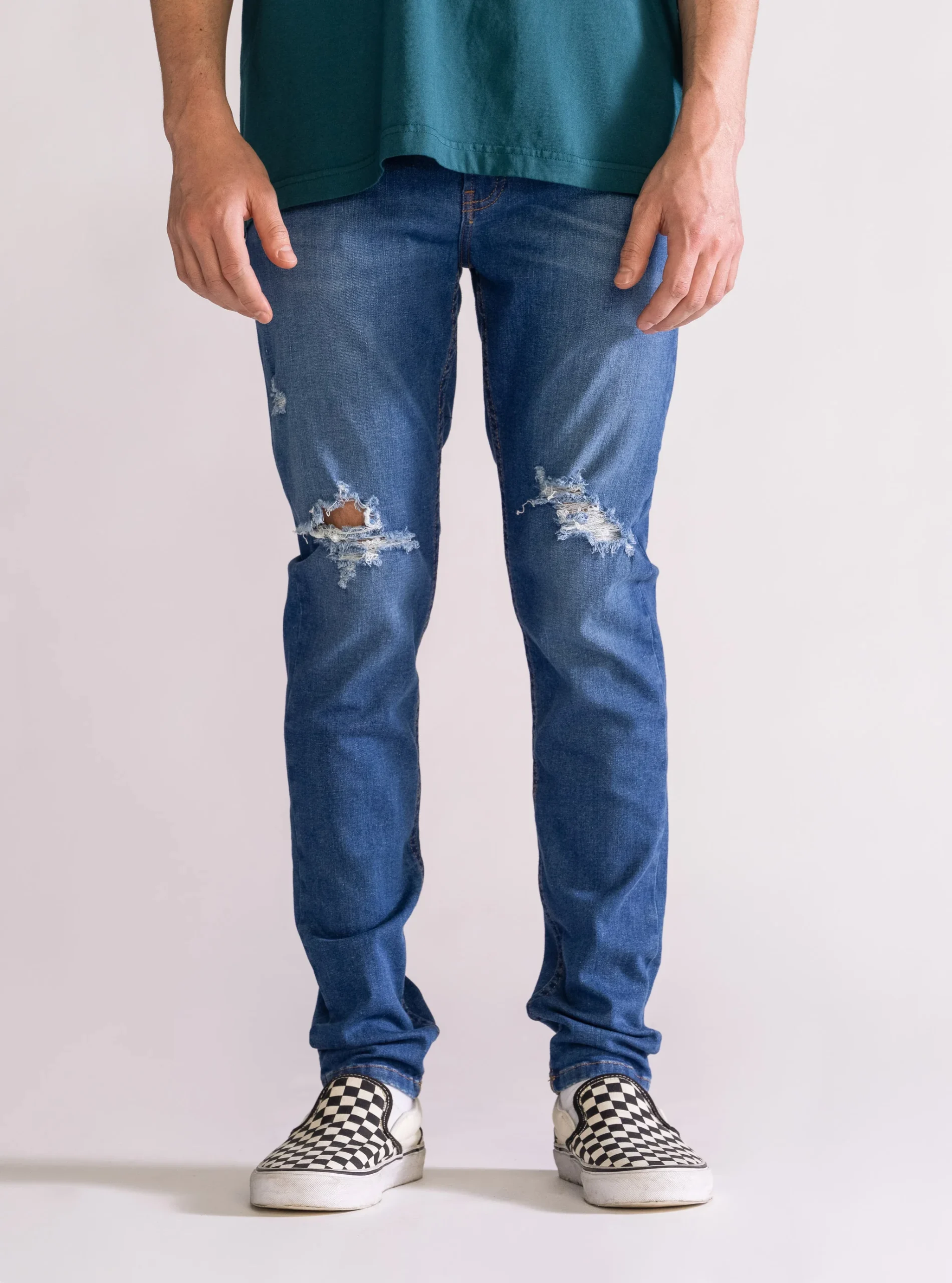 Dive In Skinny Jeans, Azul Obscuro