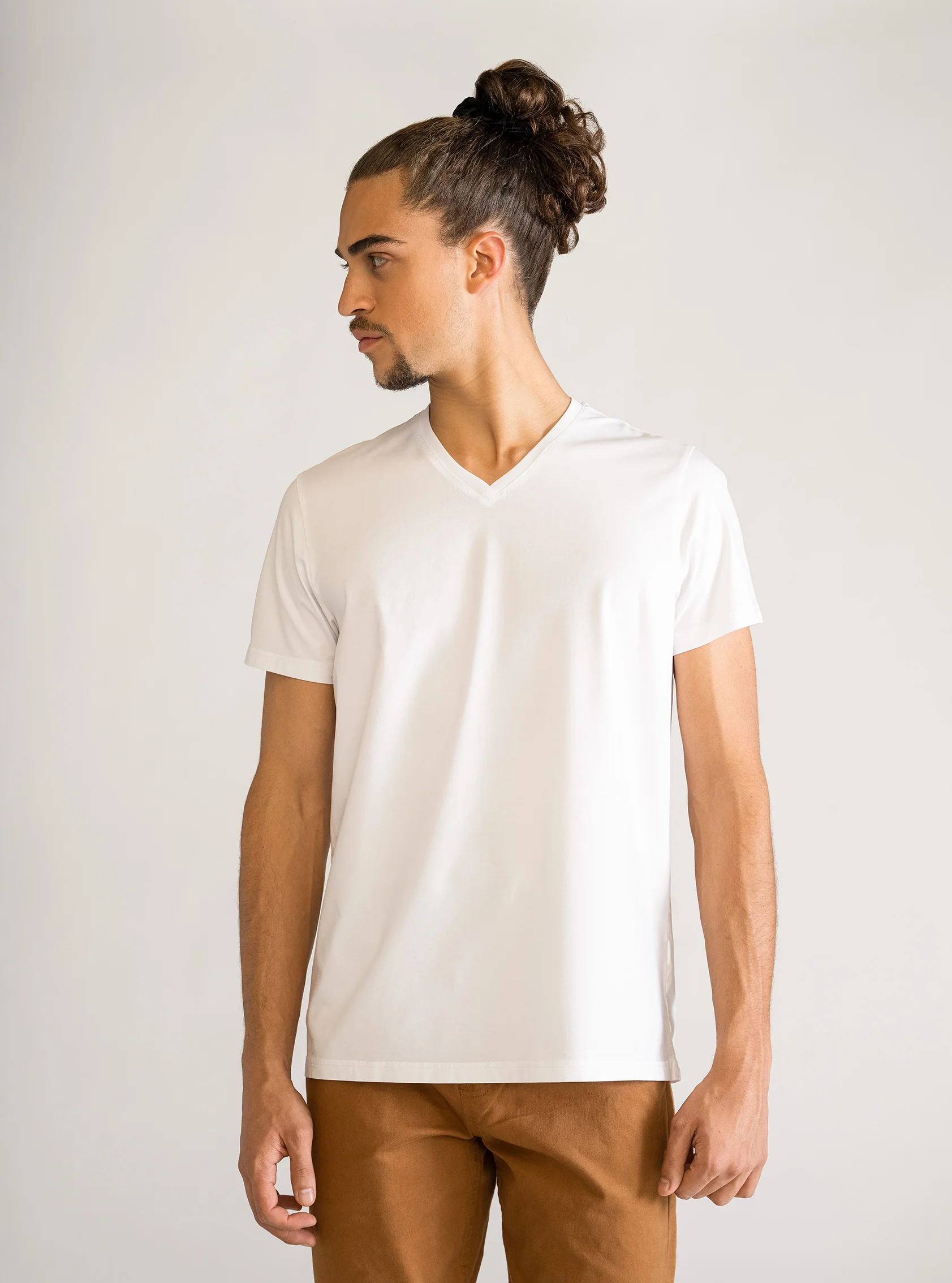 The Perfect T-Shirt V-Neck, Blanco