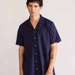 The New Path Camisa, Azul Obscuro