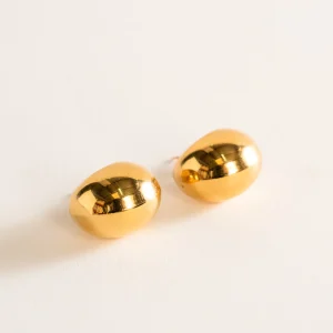 Hermine Earrings, Dorado