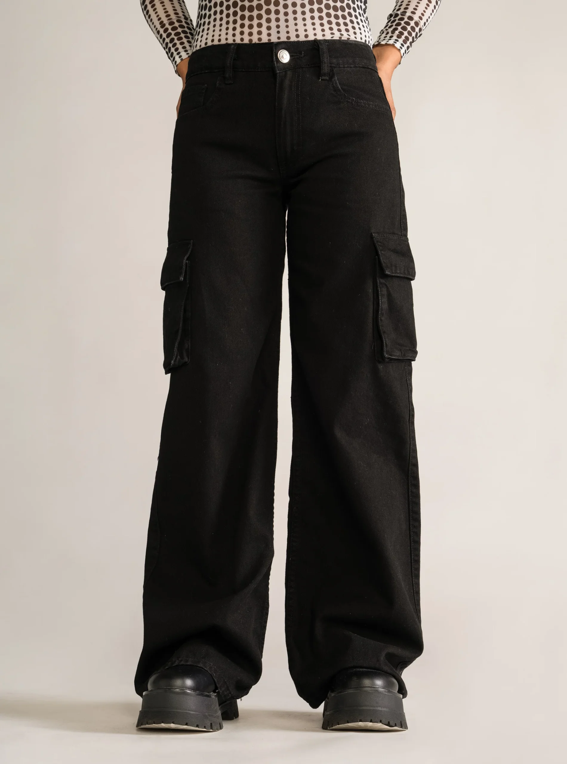 After Midnight Cargo Jeans, Negro