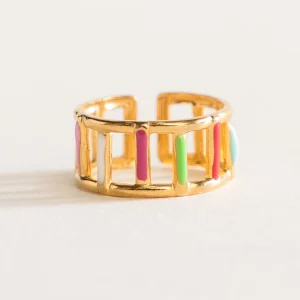 Corded Jams Ring, Celeste