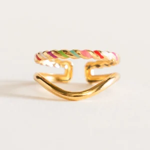 Corded Jams Ring, Rojo