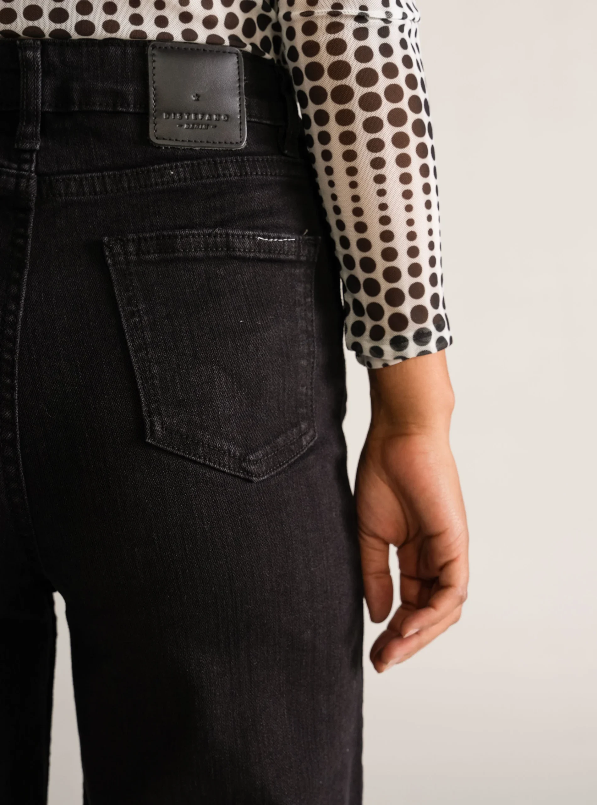 Inky Chic Wide Leg, Negro - Imagen 4