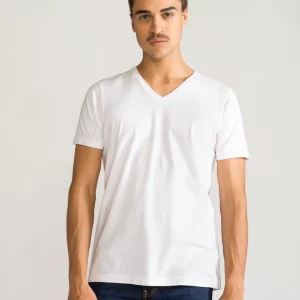 Everyday Regular T-Shirt V, Blanco