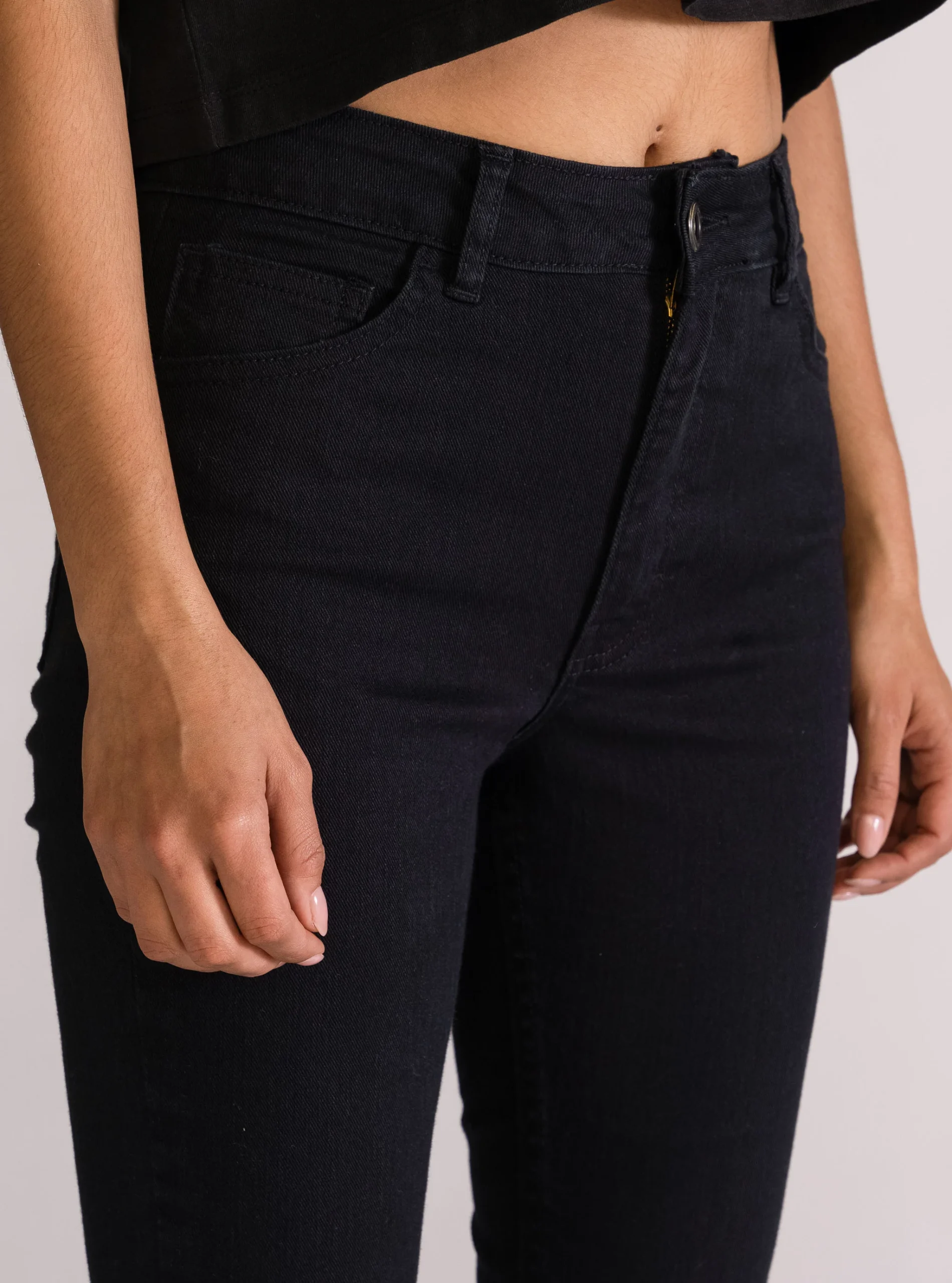 Basic Skinny Jeans, Negro - Imagen 4