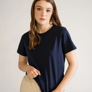 Basic Premium Tee, Azul Obscuro