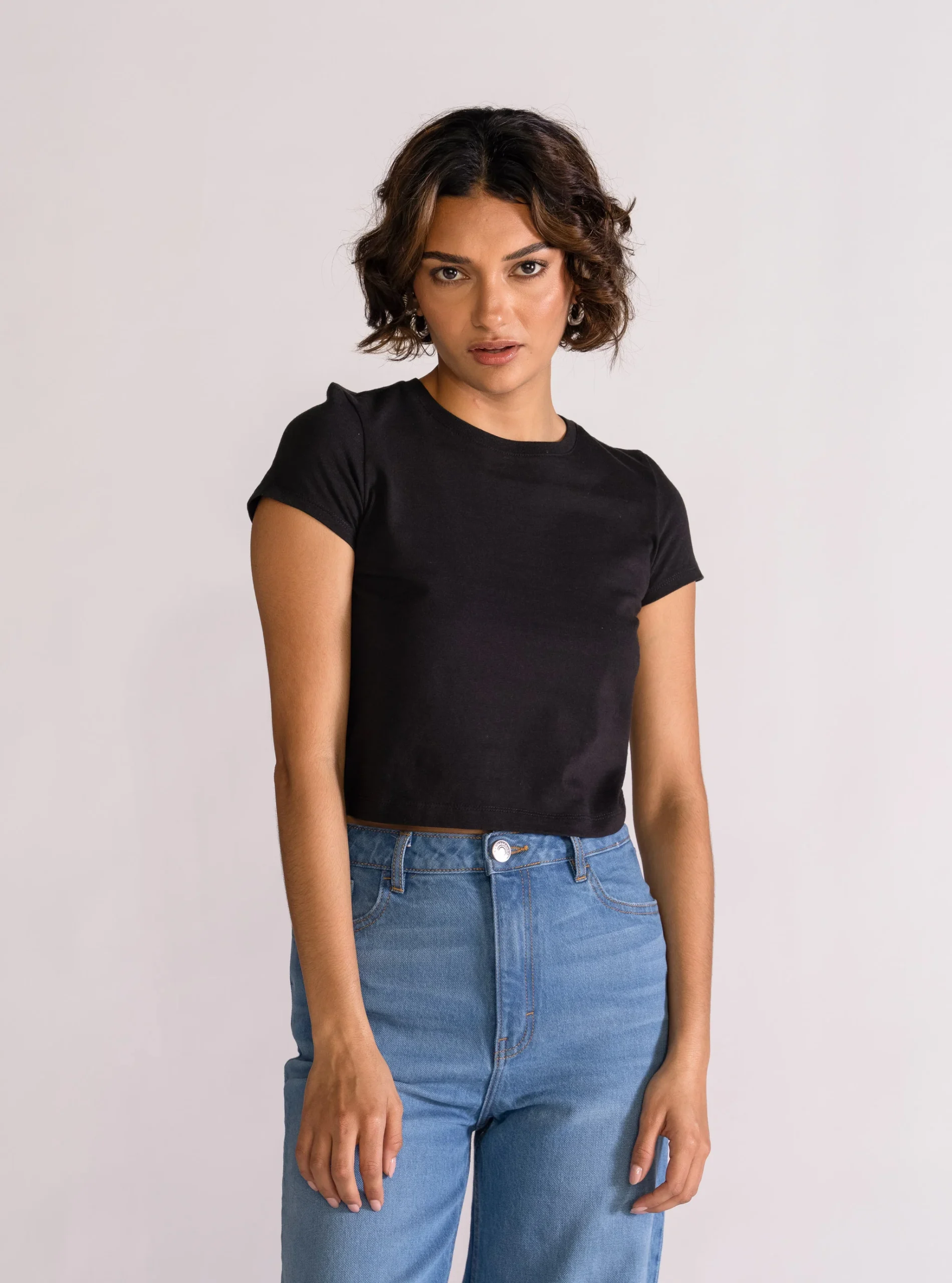 Basic Baby Playera, Negro