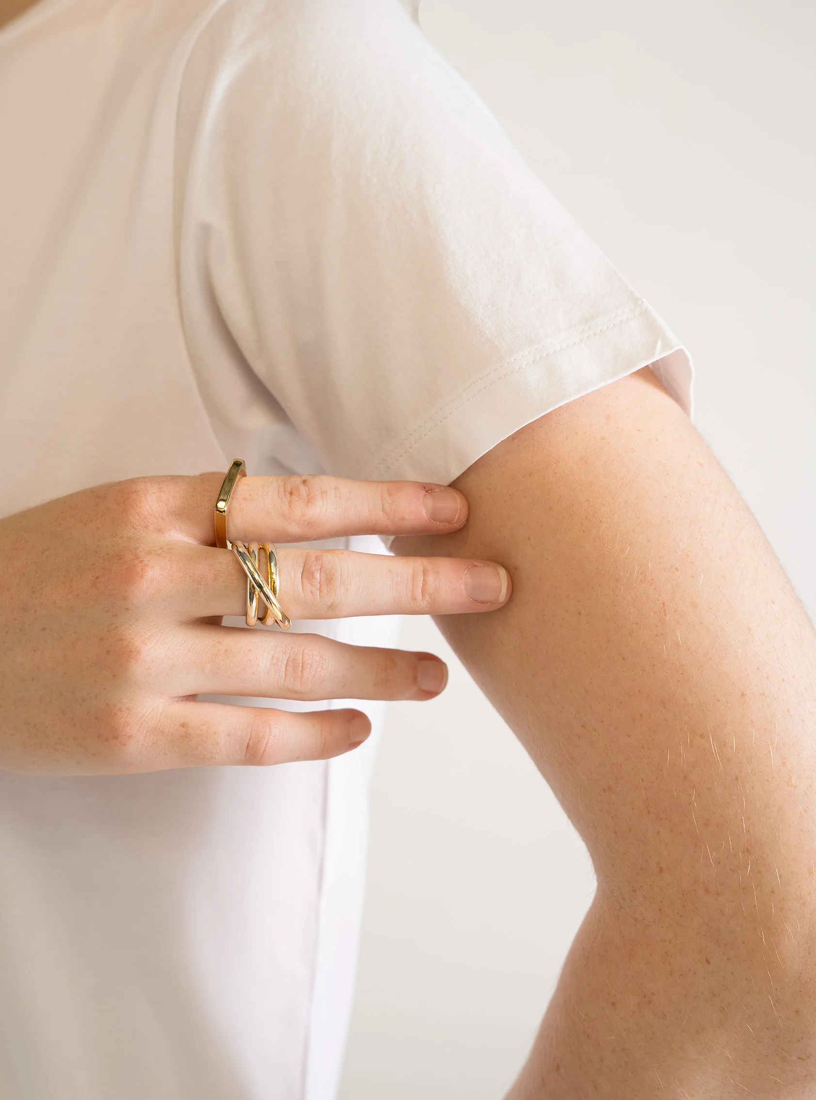 Basic Premium Tee, Blanco - Imagen 3