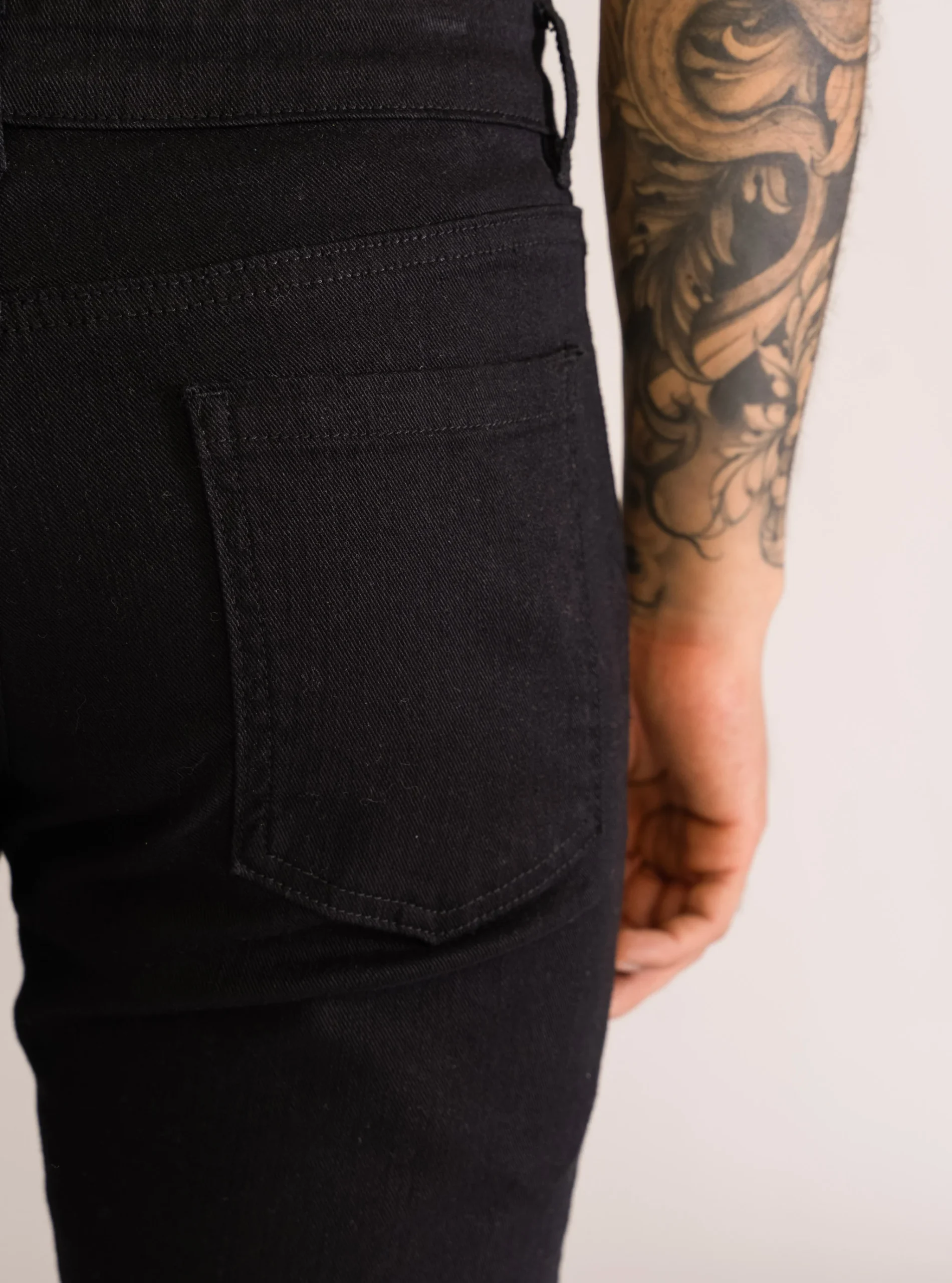 Basic Skinny Jeans, Negro - Imagen 4