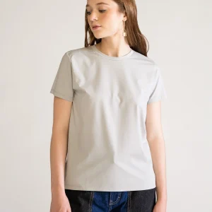 Basic Premium Tee, Gris Claro