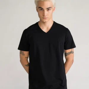 The Perfect T-Shirt V-Neck, Negro