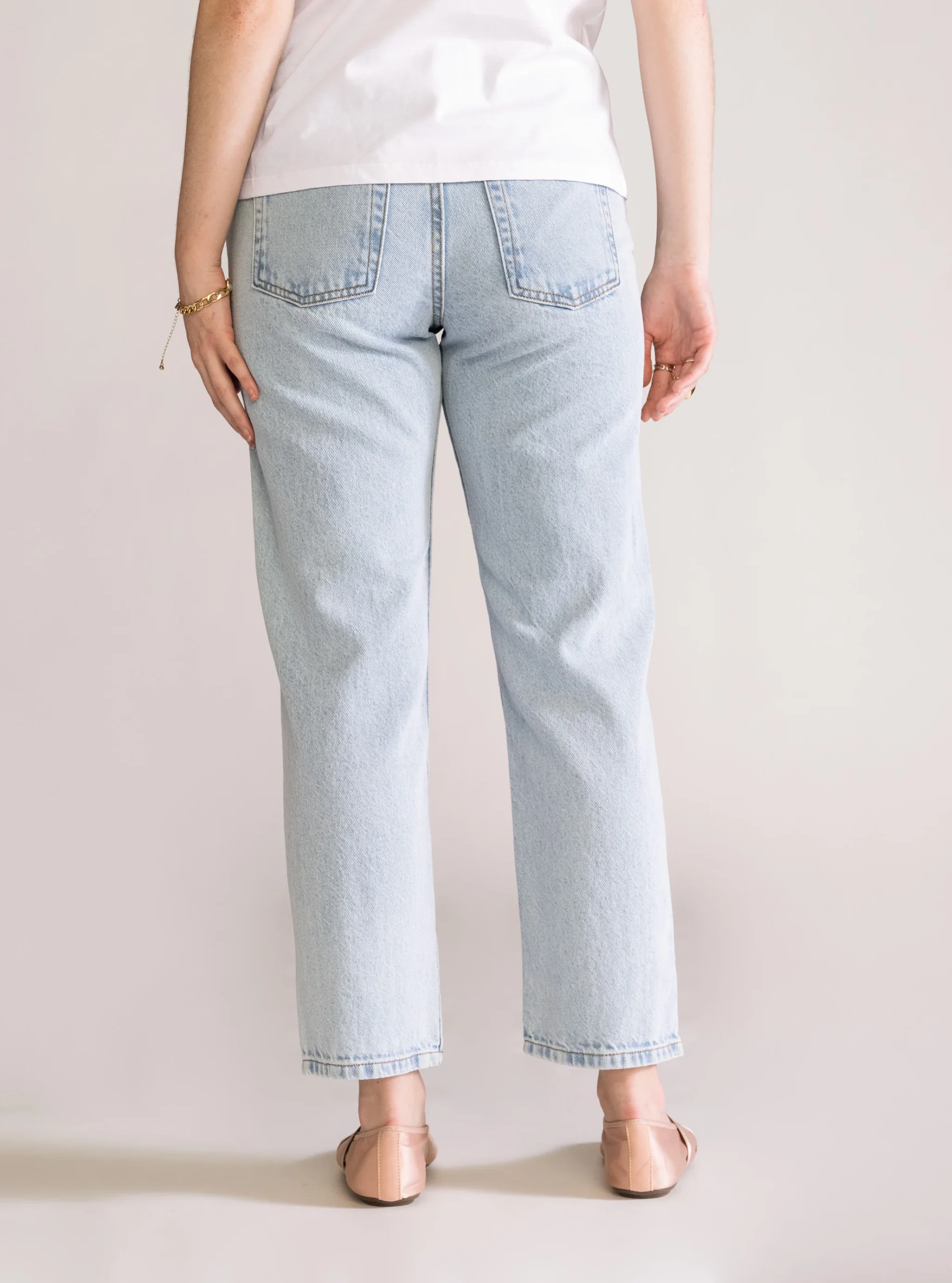 Bubble Pop Slim Jeans, Celeste - Imagen 5
