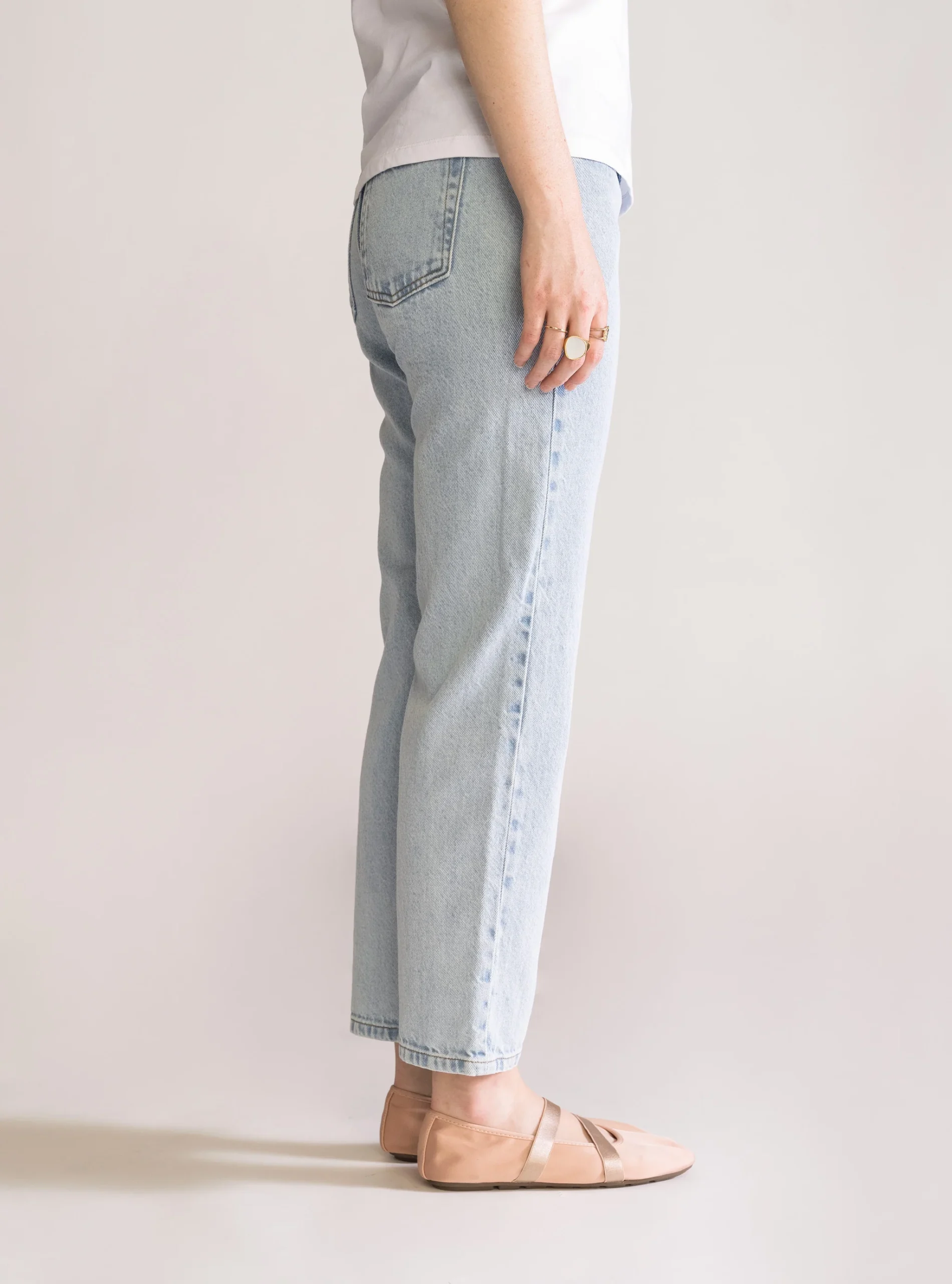 Bubble Pop Slim Jeans, Celeste - Imagen 3