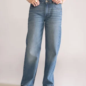 Smooth Operator Straight Jeans, Azul Marino