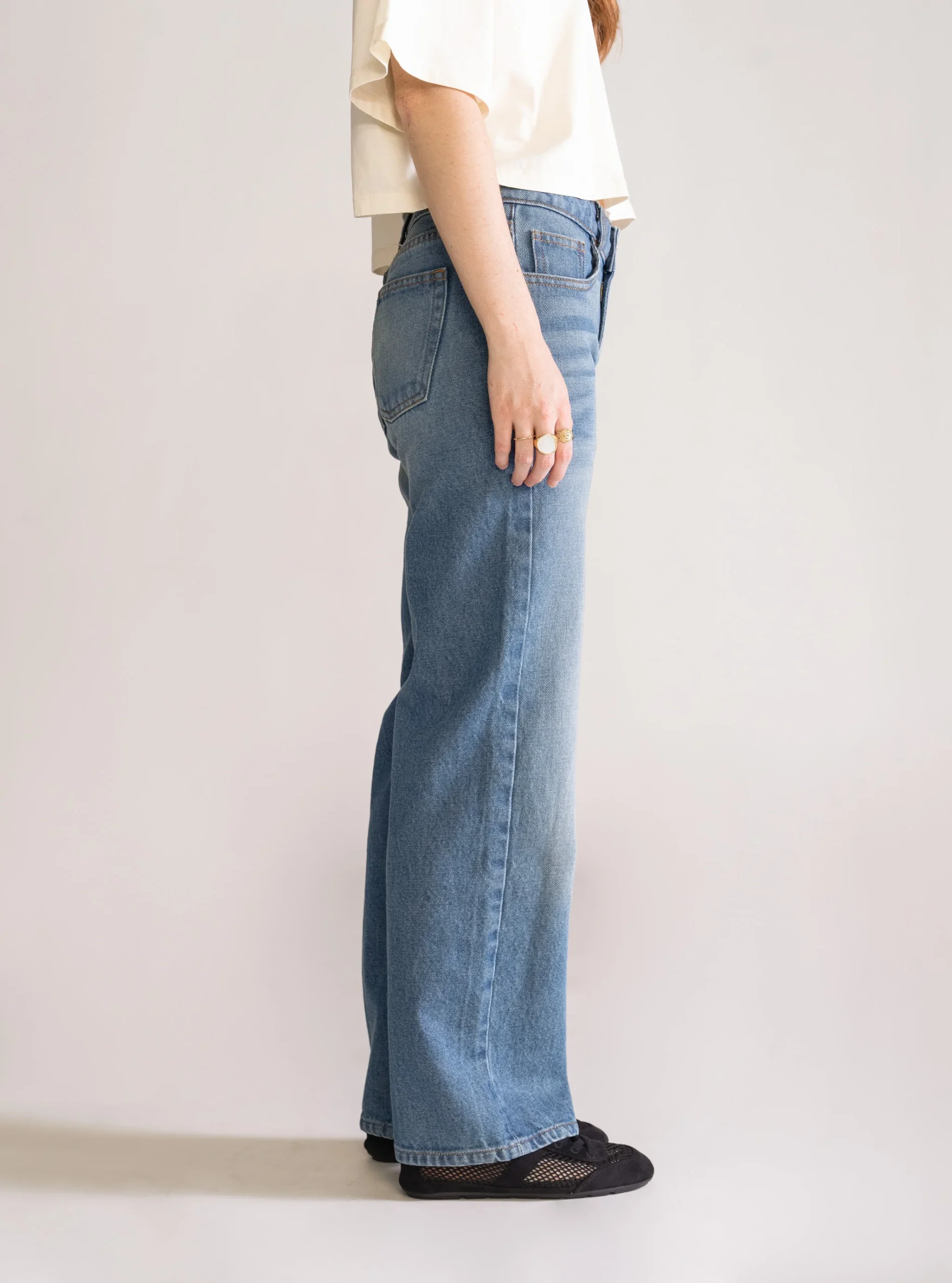 Smooth Operator Straight Jeans, Azul Marino - Imagen 3