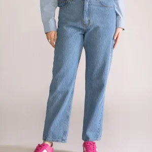 In The Strars 90's Straight Jeans, Azul Claro