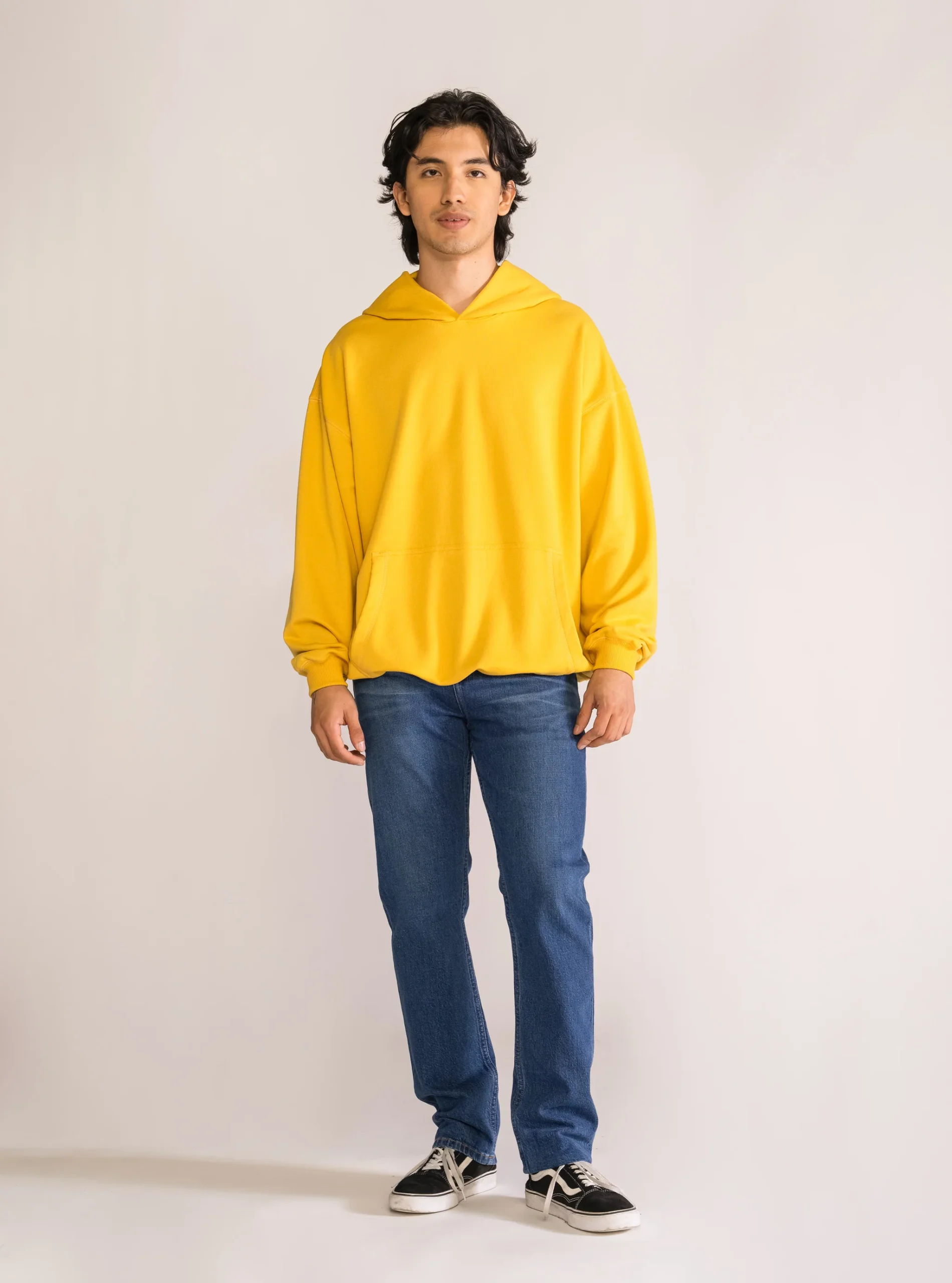 Traceless Hoodie, Mostaza - Imagen 3