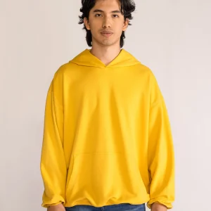 Traceless Hoodie, Mostaza