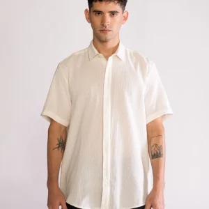 More Chaos Camisa, Blanco Hueso