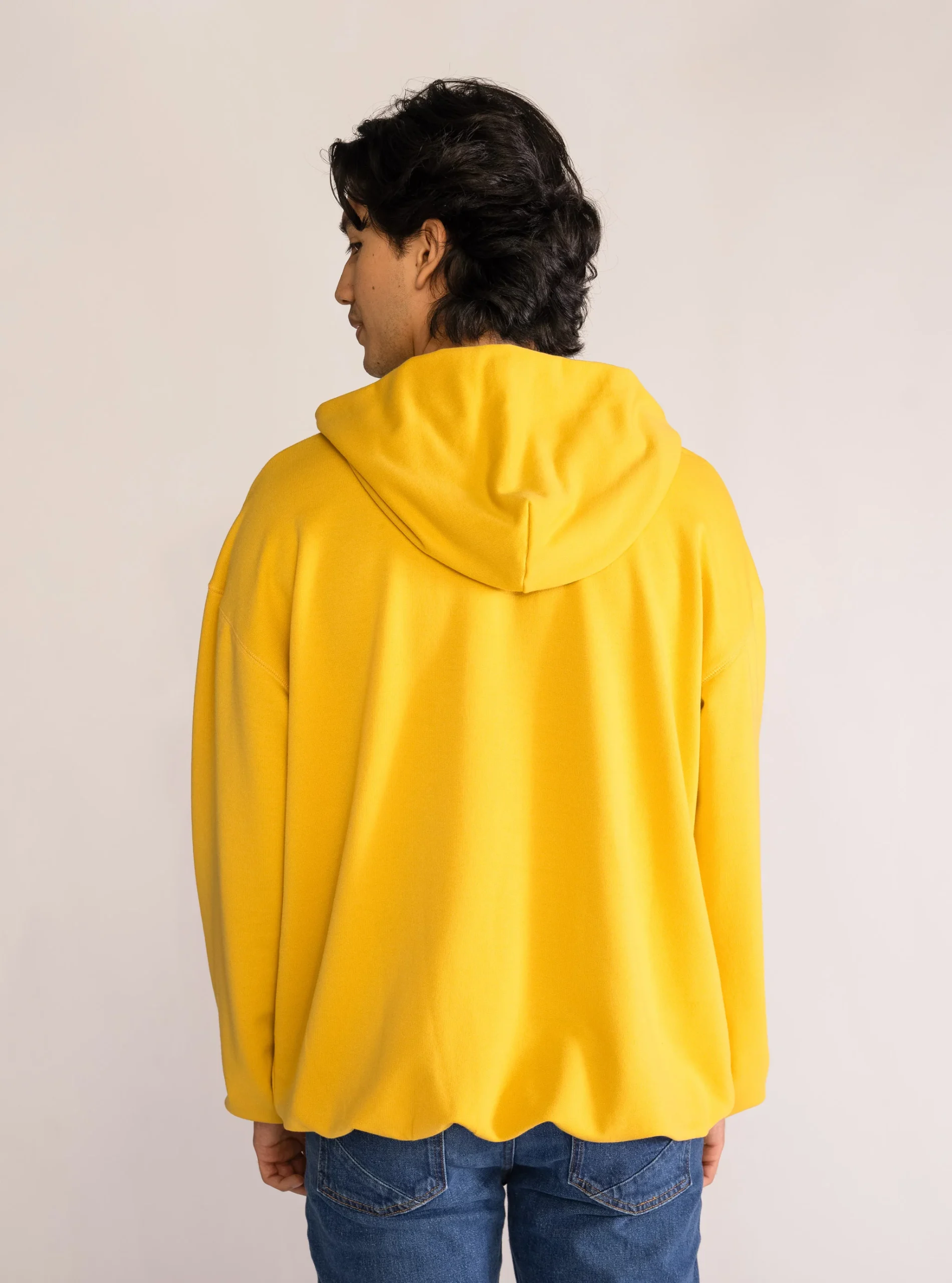 Traceless Hoodie, Mostaza - Imagen 4