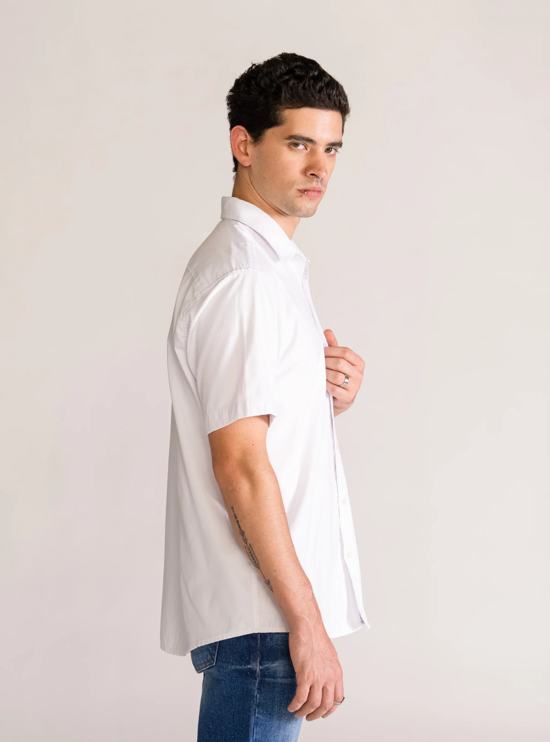 A Plain One Camisa, Blanco - Imagen 3
