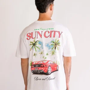 Dream Racers Playera Drop, Blanco