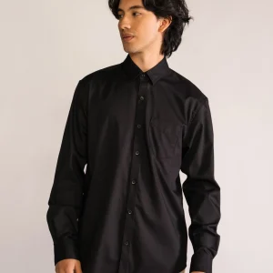 Stood Back Up Camisa, Negro