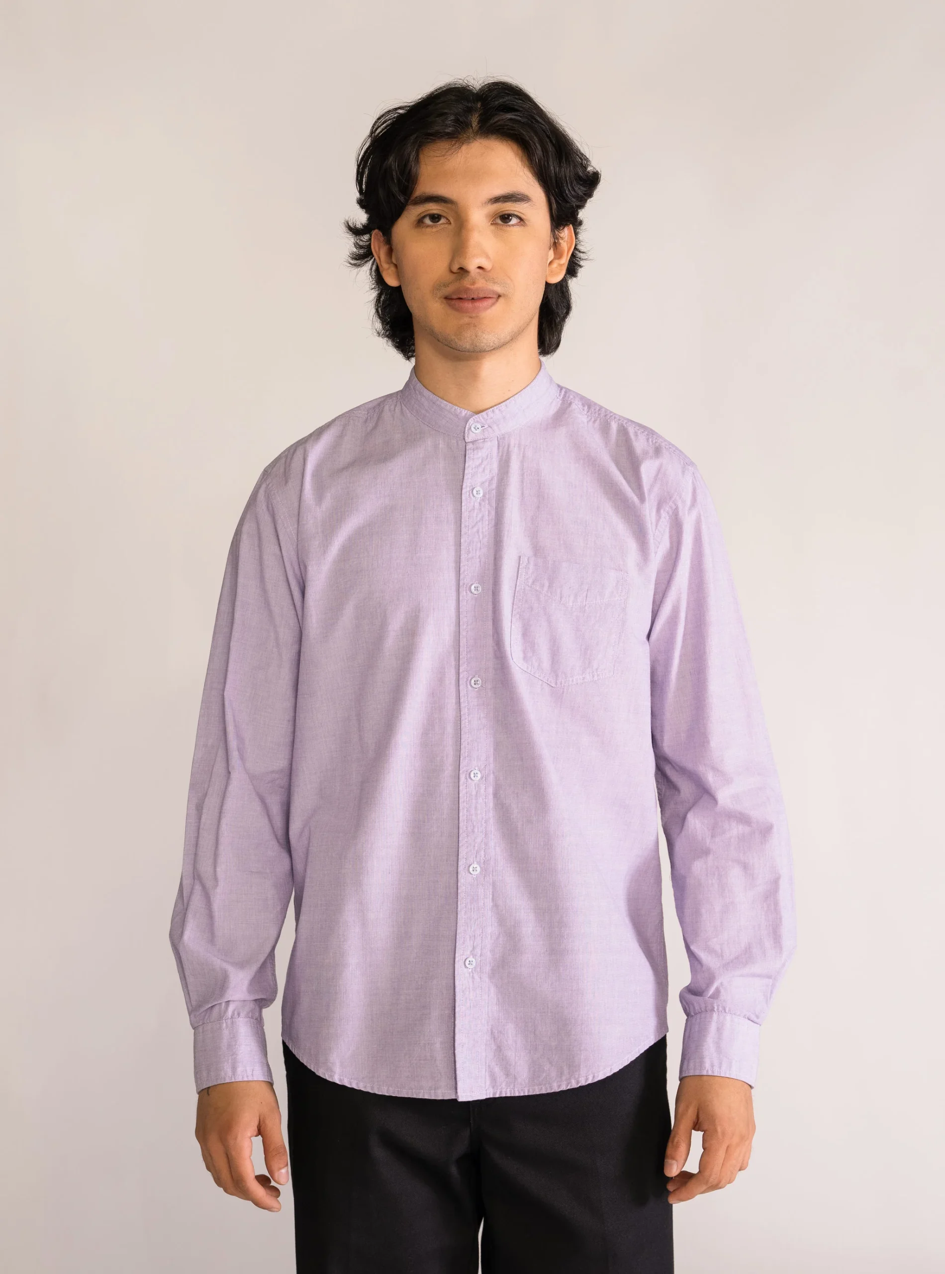 A Walk In Winter Camisa, Lila