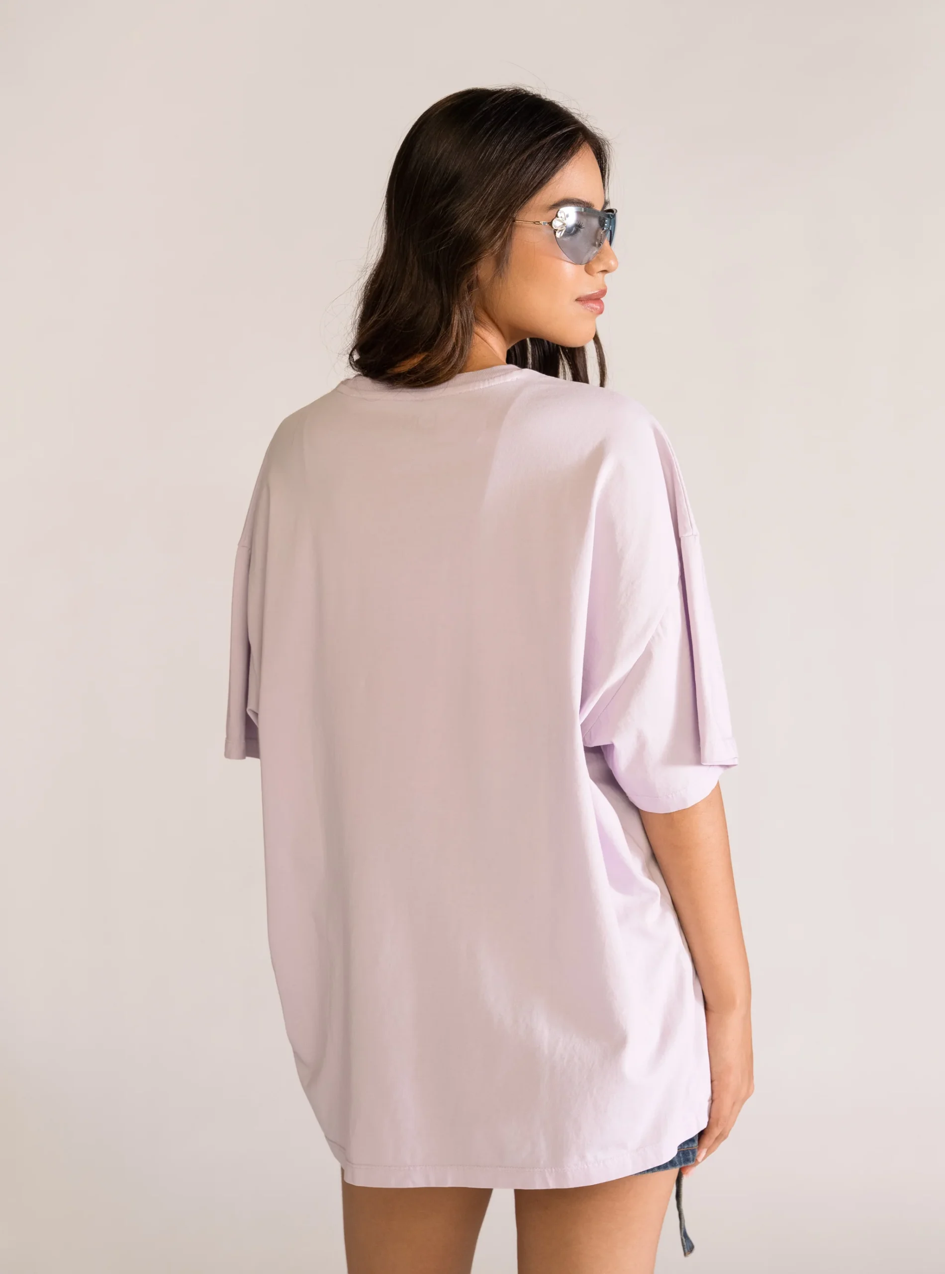 Cuties Oversized Playera, Lila - Imagen 3