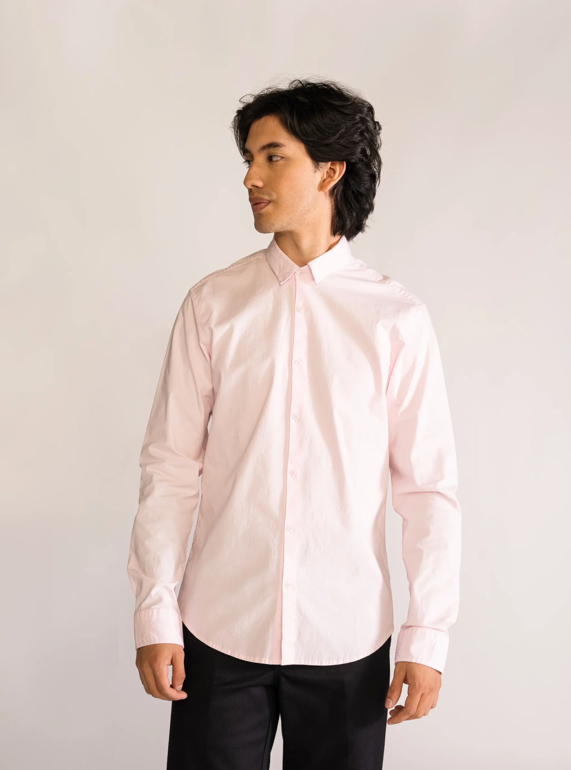 Loud Or More Slim Fit Shirt, Rosado