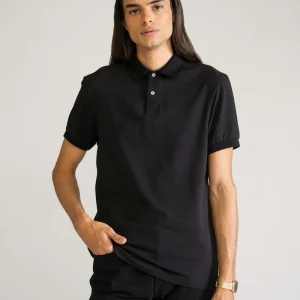 Basic Polo Premium, Negro