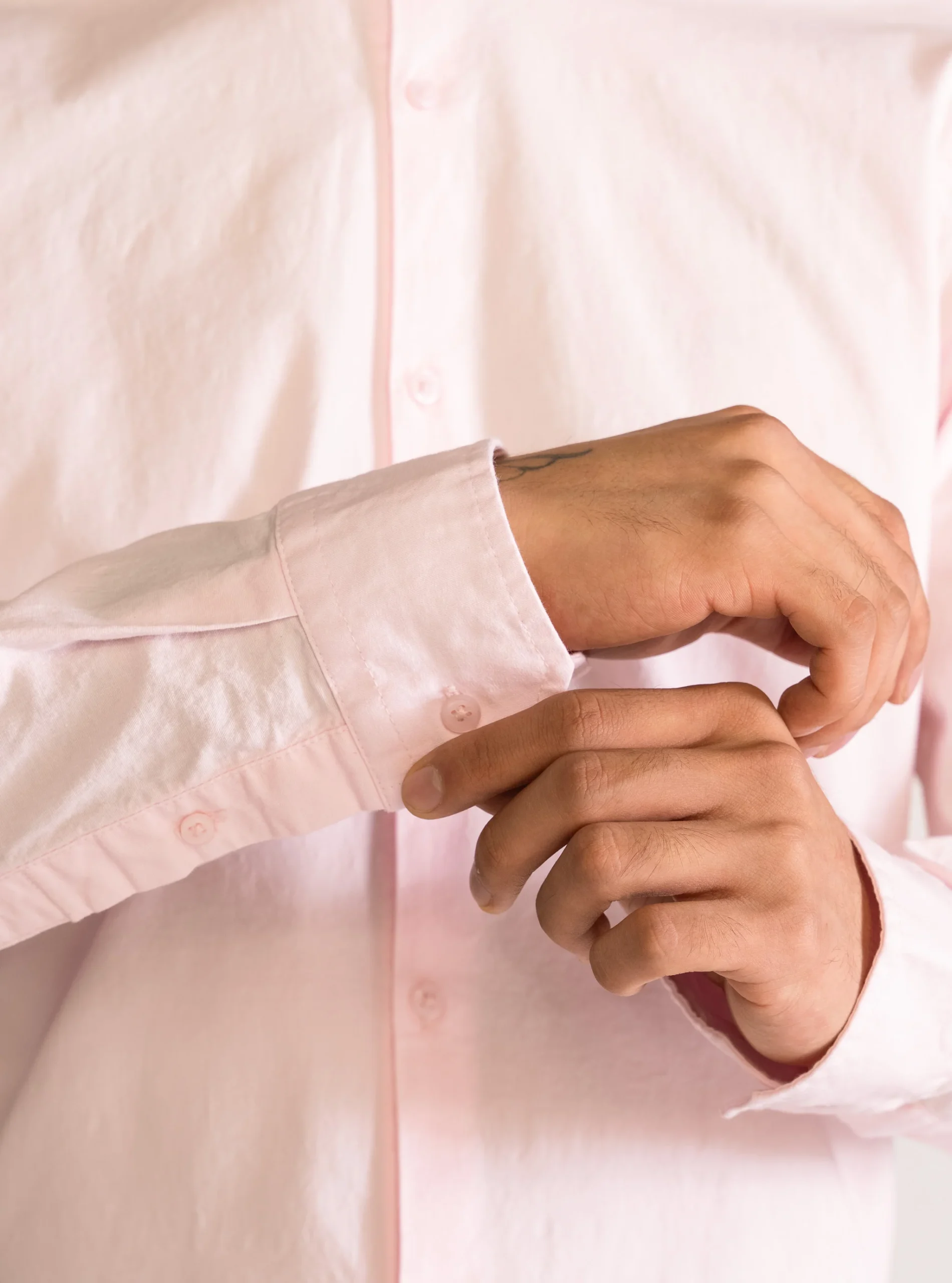 Loud Or More Slim Fit Shirt, Rosado - Imagen 4