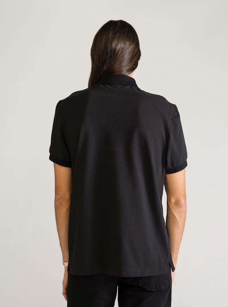 Basic Polo Premium, Negro - Imagen 3