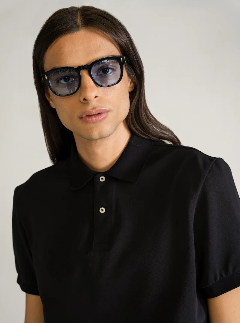 Basic Polo Premium, Negro - Imagen 4