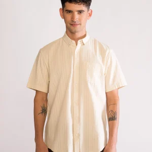 Seamlessly Blends Camisa, Beige