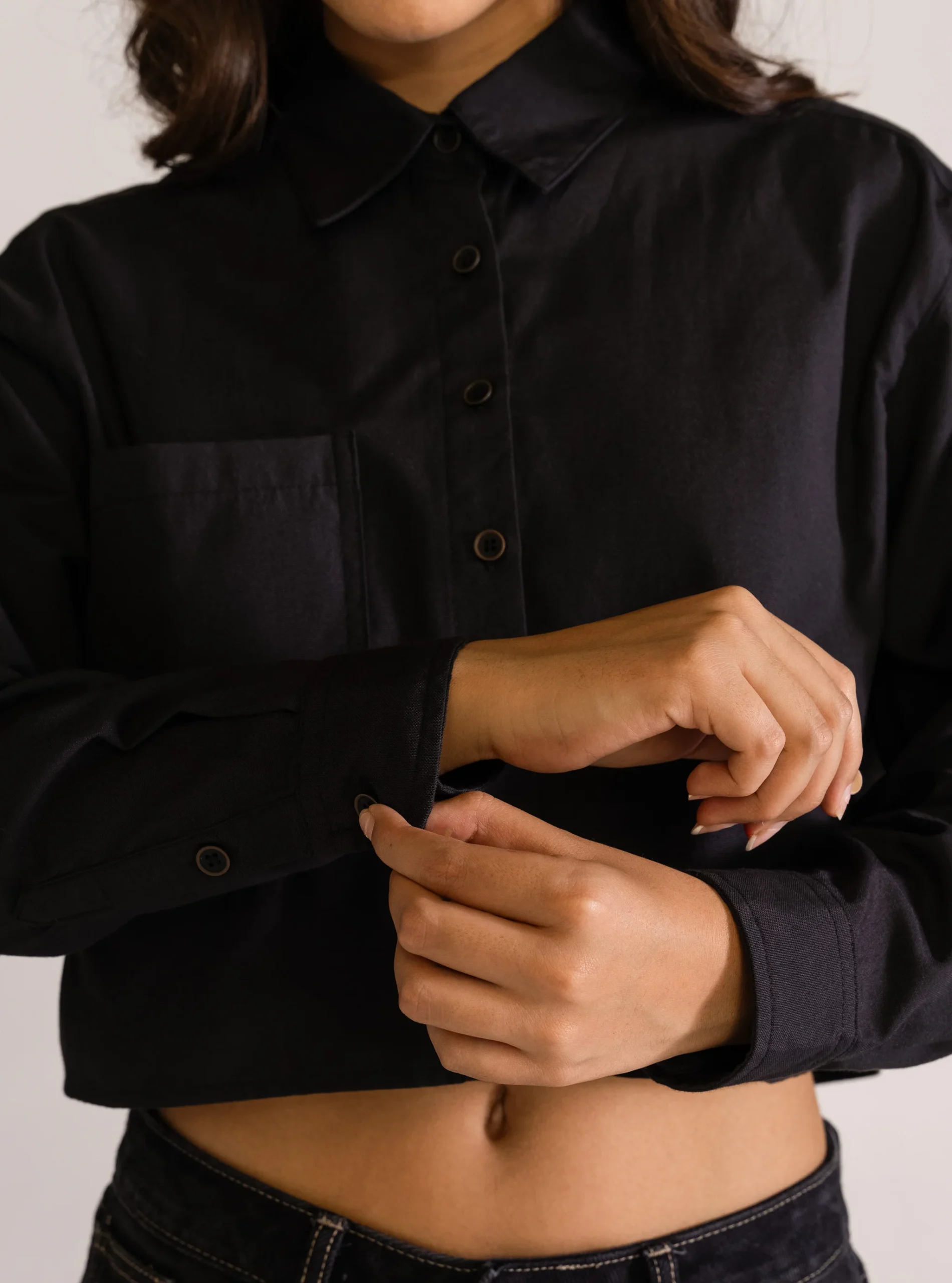 Goodnight Tonight Blusa, Negro - Imagen 5