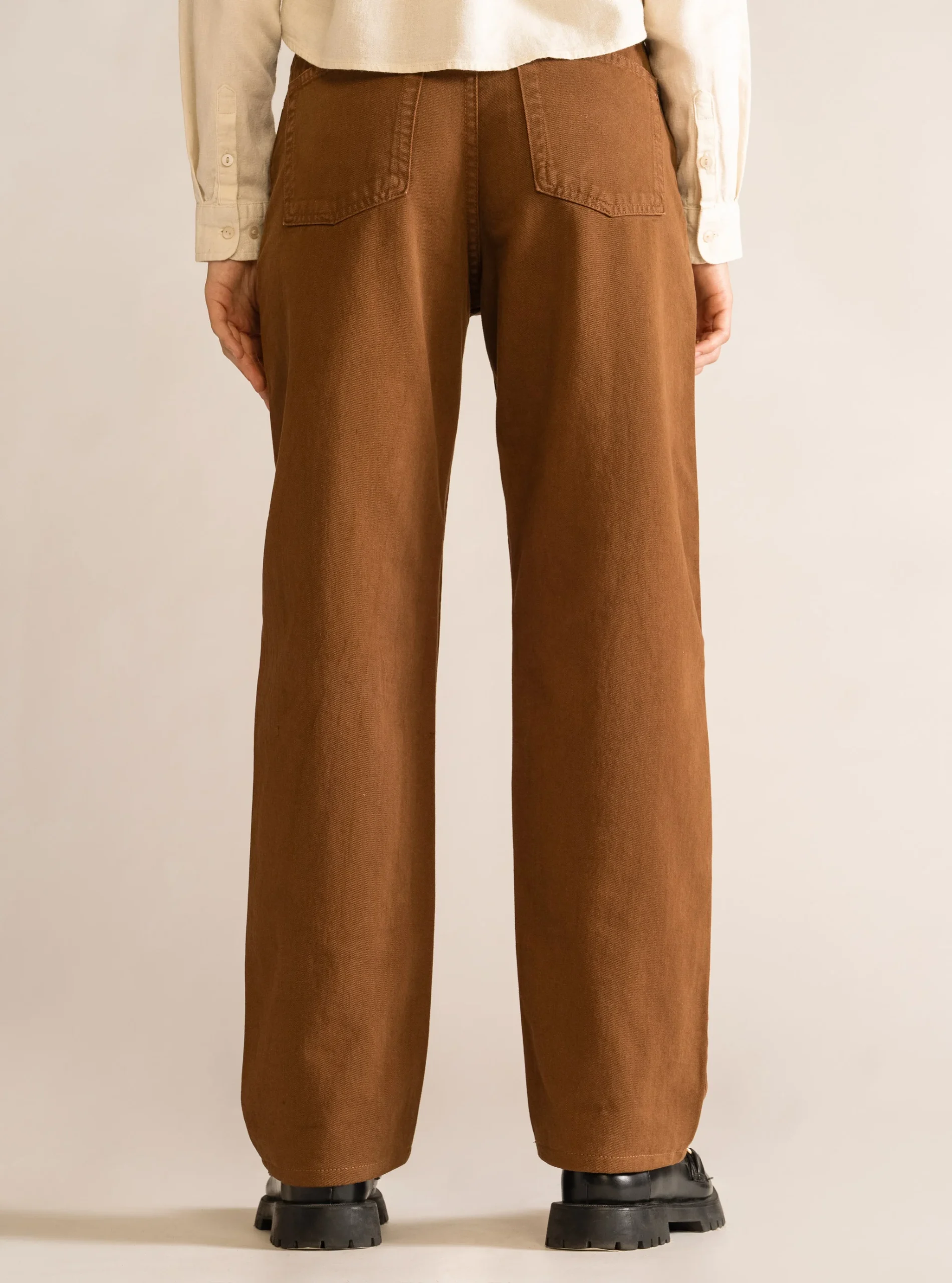 Relaxed Baggy Jeans, Café Obscuro - Imagen 5