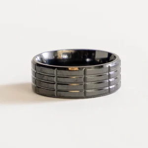 Hand Maze Ring, Negro
