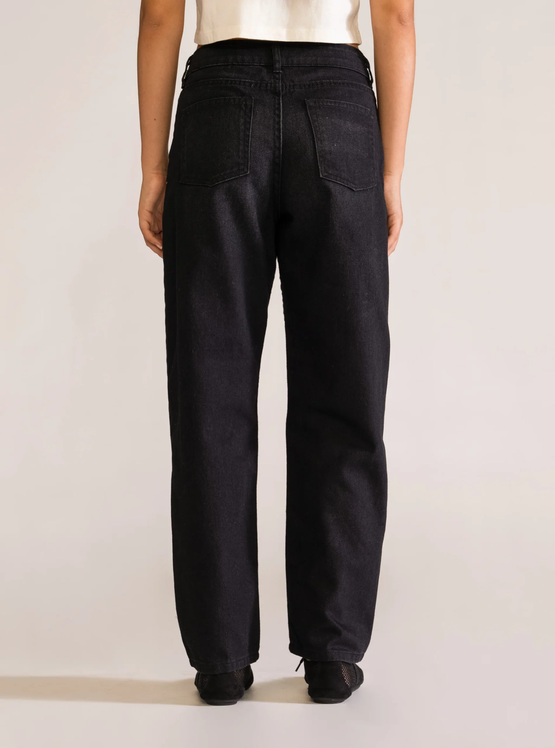 Dangerous 90's Straight Jeans, Negro - Imagen 4