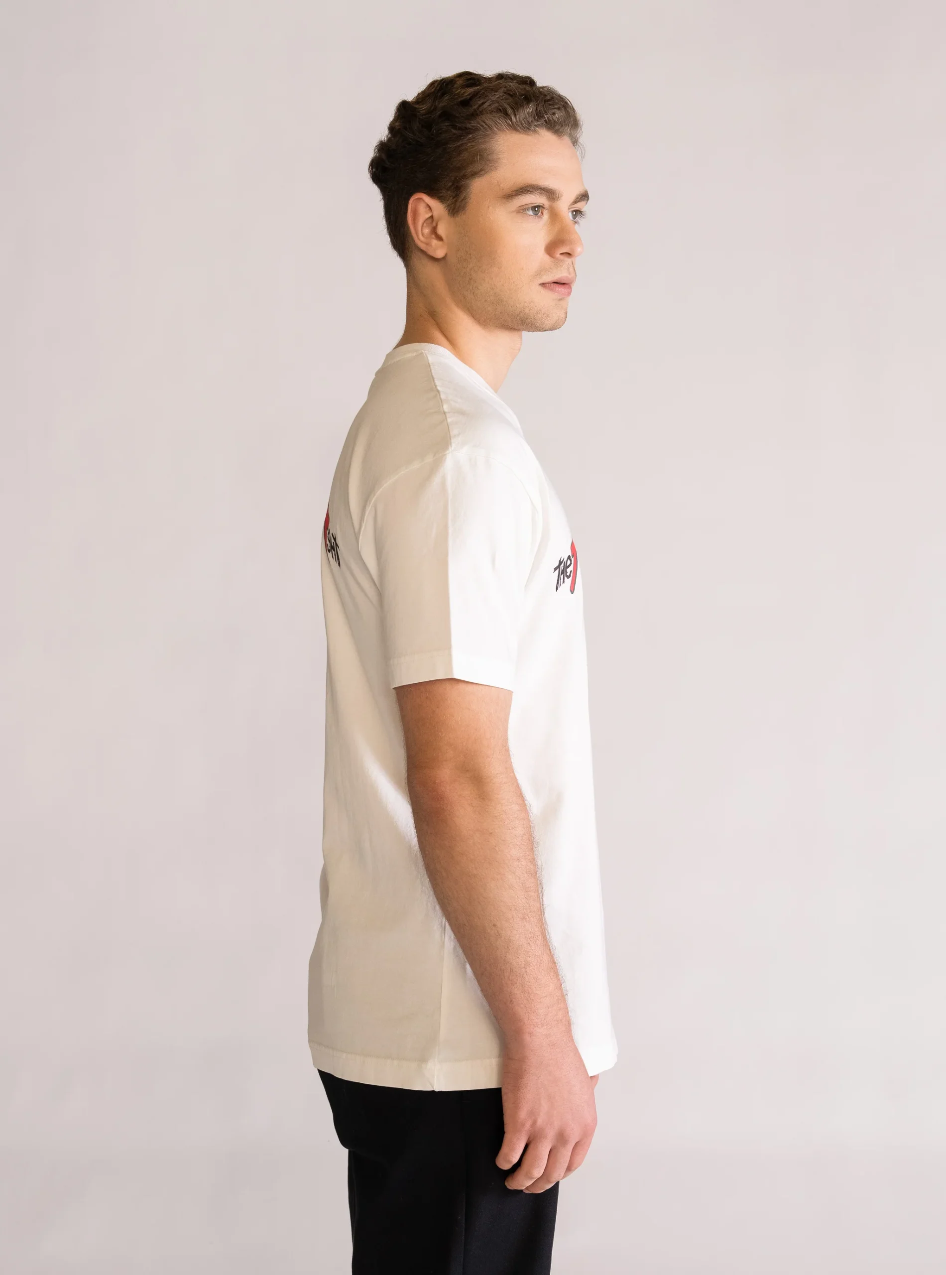 Angry Beavers Playera, Blanco Hueso - Imagen 3