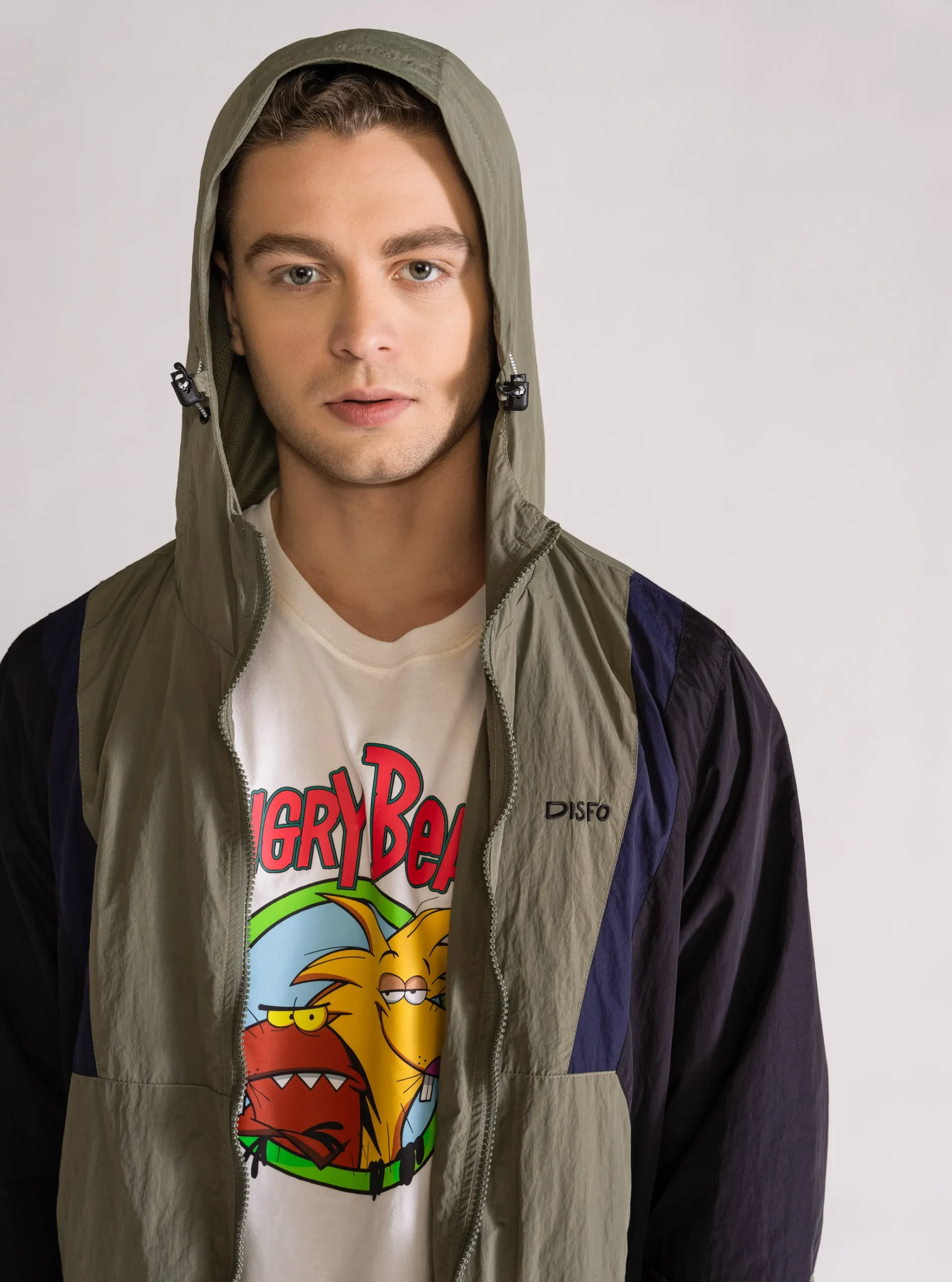 Angry Beavers Playera, Blanco Hueso - Imagen 7