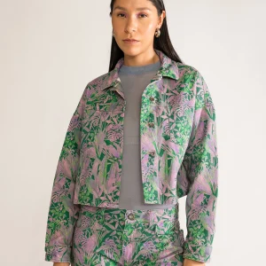 Deliciosa Jungle Jacket, Morado