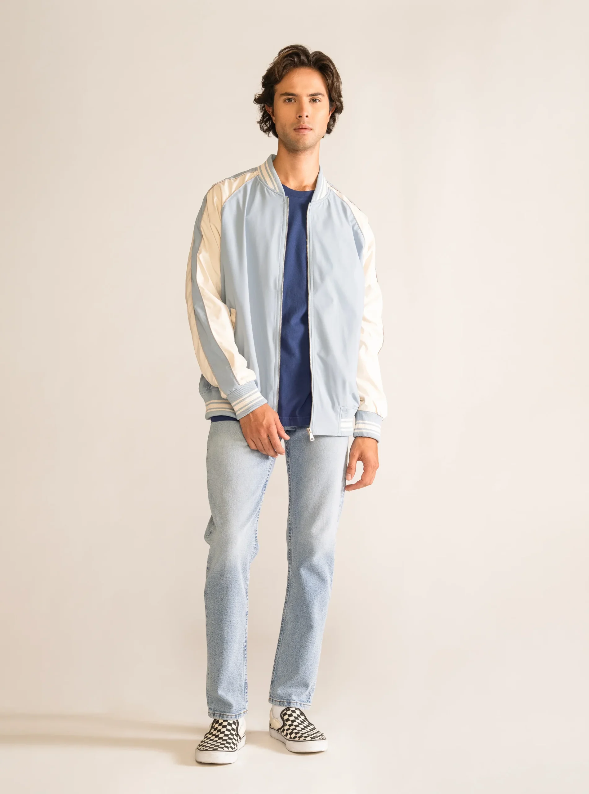 Out Of Your League Slim Jeans, Celeste - Imagen 6