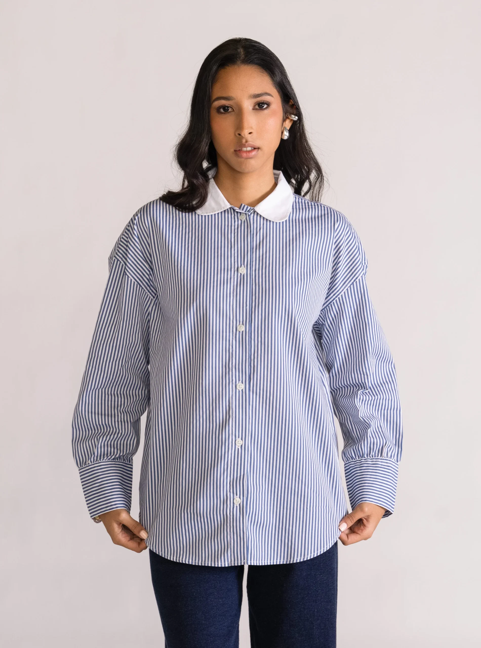 Hello Stranger Blusa, Azul Obscuro