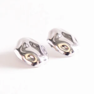 Night Splendor Aretes, Plateado