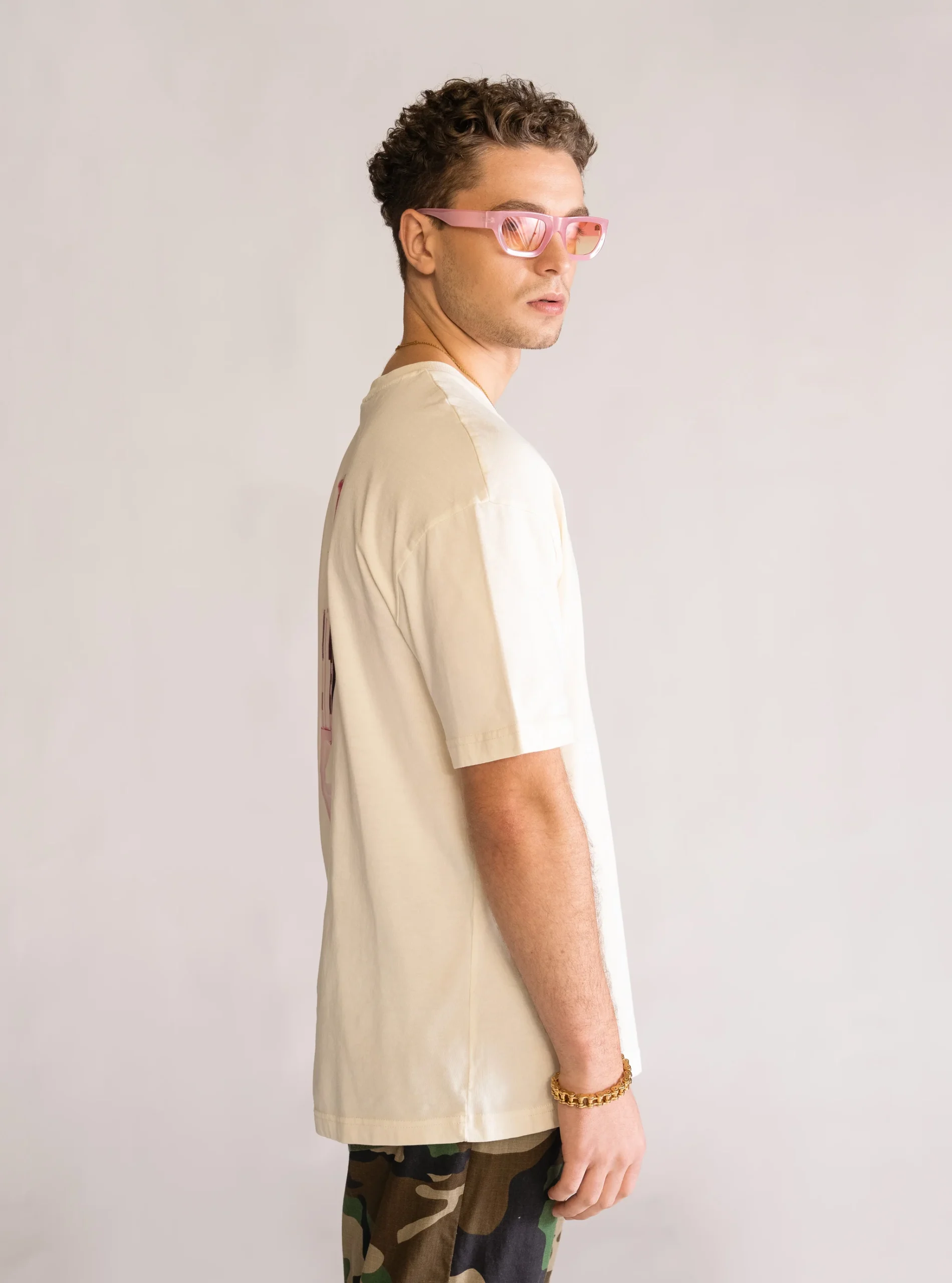 Bold Energy Playera, Crema - Imagen 3